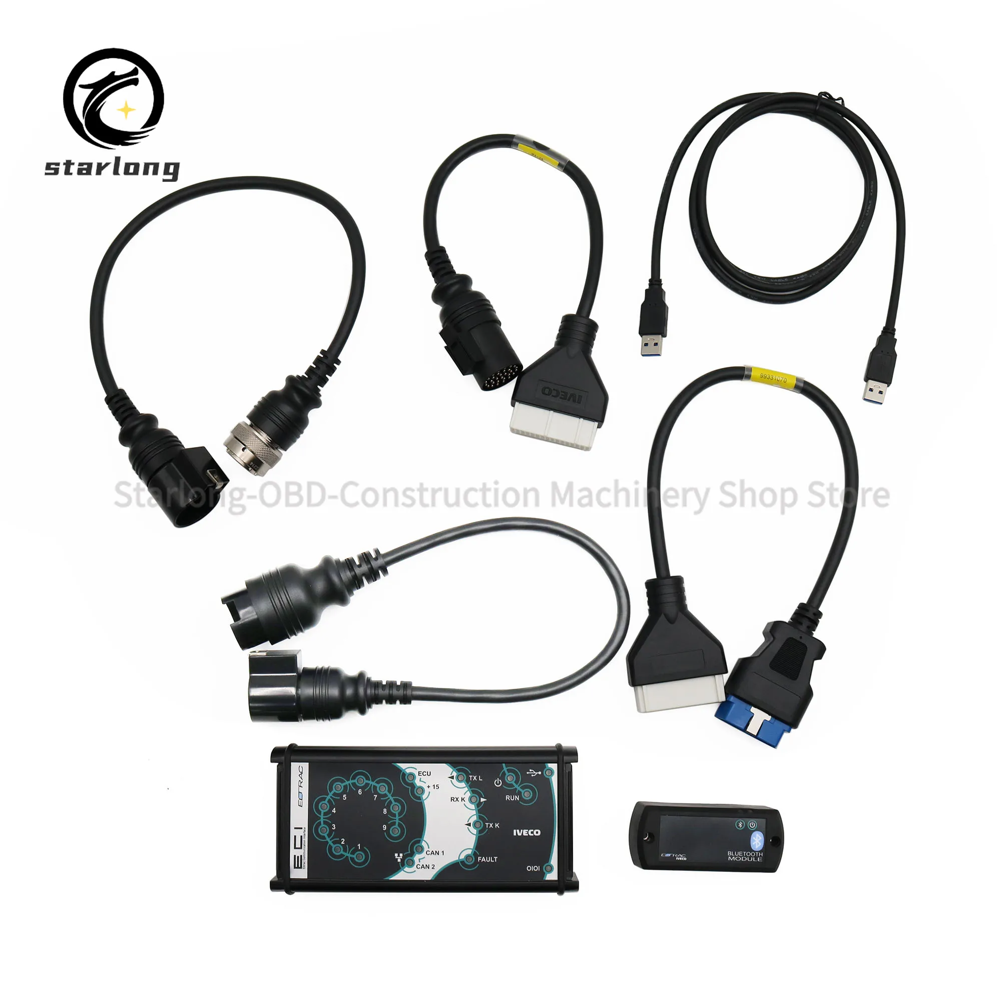 Сверхмощная диагностика для диагностического сканера Eltrac Easy Truck версии Iveco 13.1