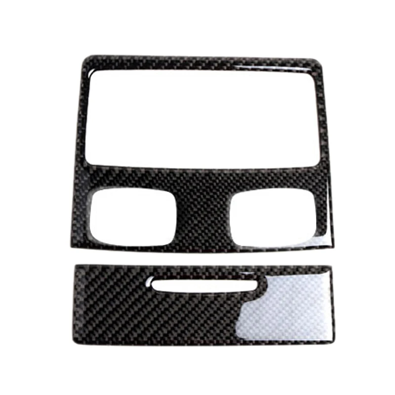 

For BMW E90 3 Series 2005-2012 Carbon Fiber Interior Rear Air Outlet Cover Trim