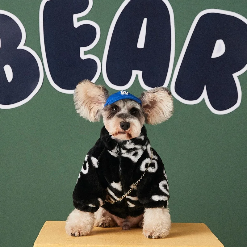 

TawneyBear Luxury Dog Coat Winter Warm Plush Pet Clothes Apparel Cat Jacket Puppy Terrier Bulldog Teddy Chihuahua Ropa De Perro