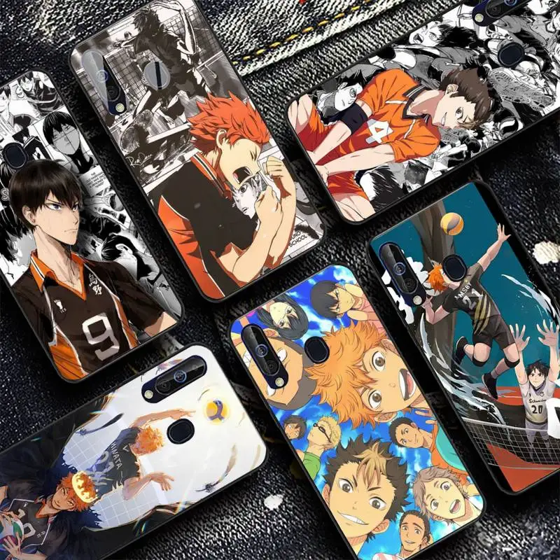 

YNDFCNB Haikyuu Phone Case for Samsung A51 01 50 71 21S 70 10 31 40 30 20E 11 A7 2018