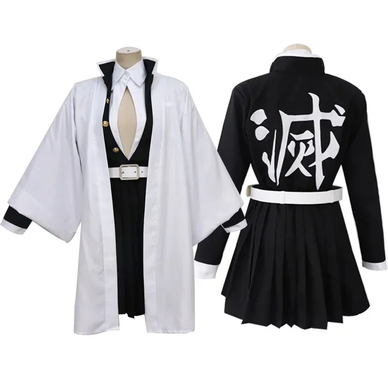 Аниме Demon Slayers Slayer: Kimetsu no Yaiba Kona Spy S Tsume Mitsuri Kanrodji Kimono Uniform K Saias Haween Dresses