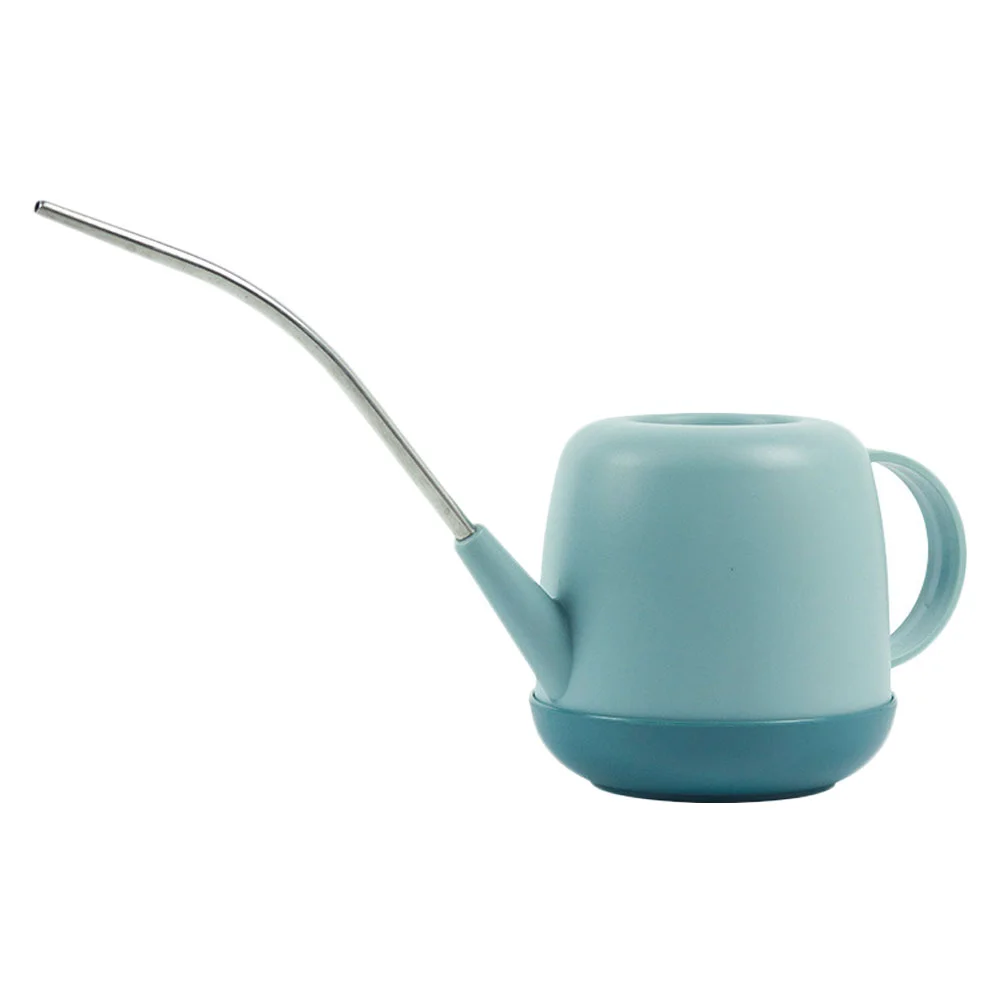 

1Pc 1L Indoor Watering Can Gardening Watering Pot Household Watering Kettle Blue