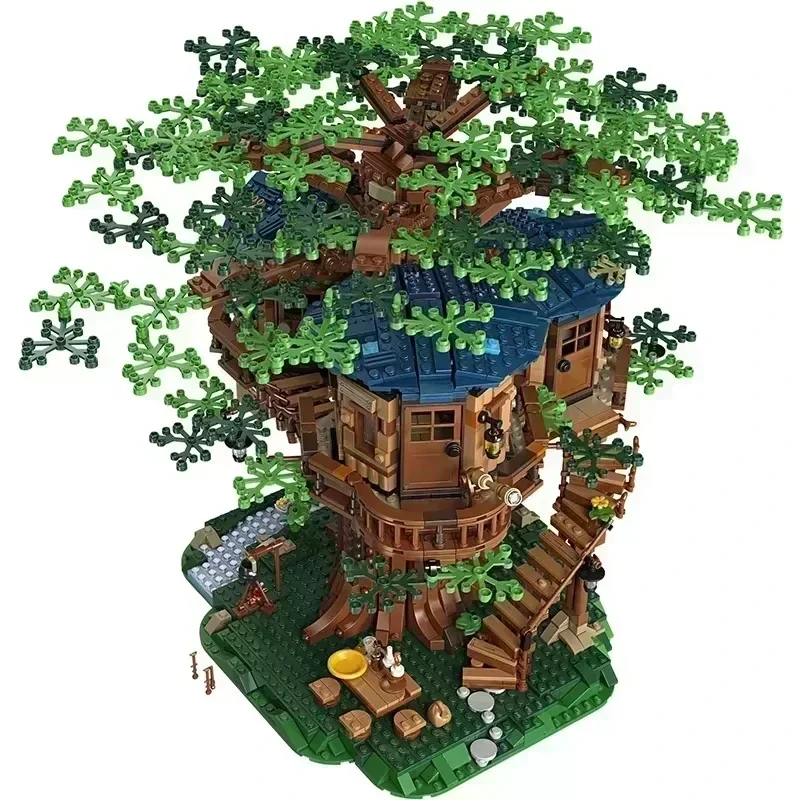3036pcs large size Tree House Compatible 21318 The Biggest Building Blocks Bricks DIY Toys Birthday Christmas Gift Toy
