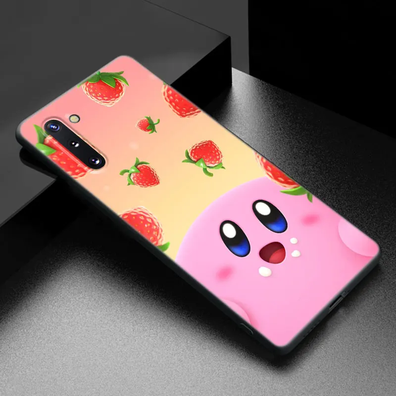 Милый чехол для телефона с изображением игры K-kirbys Samsung Note 8 9 10 Lite 20 Ultra M40 M60 M80 S M14 M32