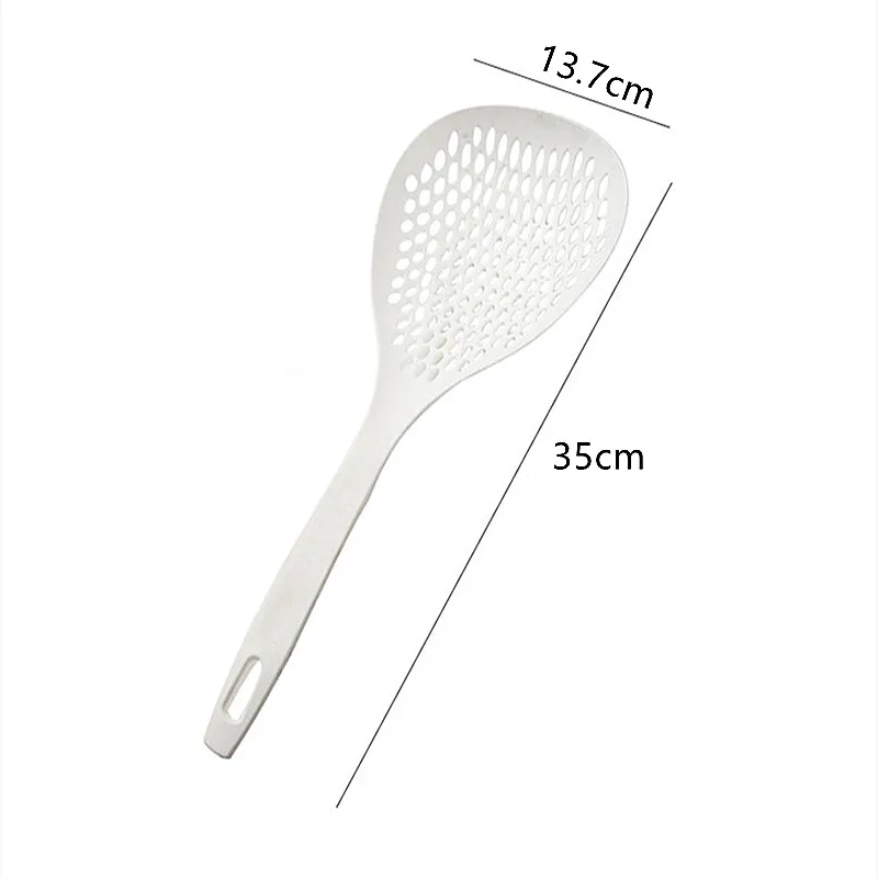2/3 шт. высокотемпературная дырявая ложка бытовая кухонная для лапши с длинной