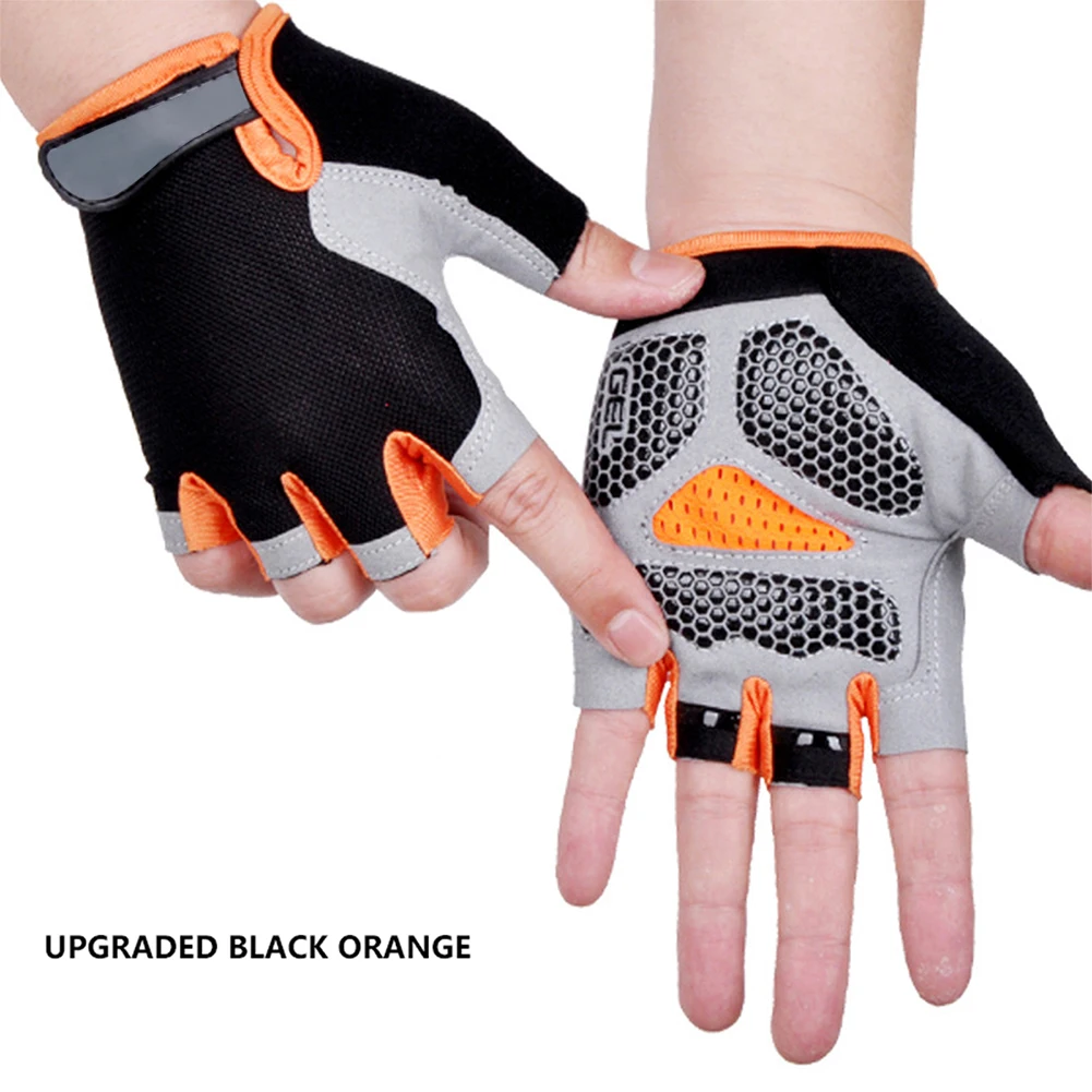 

Half Finger Gloves For Men Women Outdoor Sports Anti-slip Breathable Gloves Racing Shockproof Safety Cycling Gloves Equipment