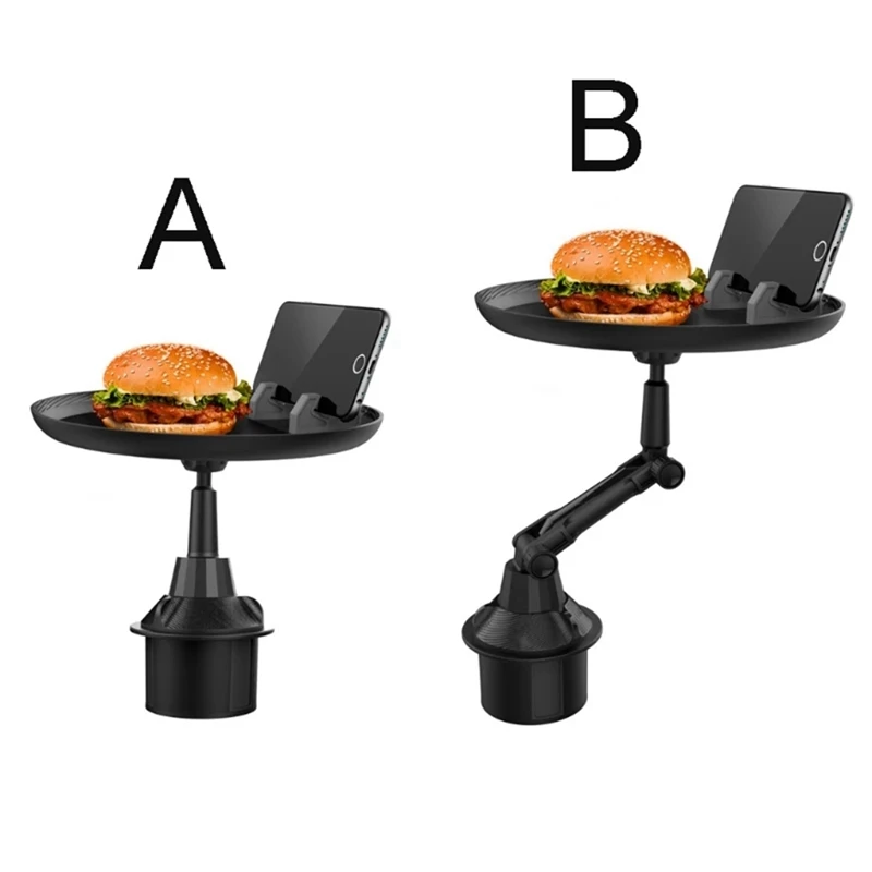 Универсальный автомобильный поднос для пищевых продуктов держатель стаканов с