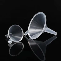 mini clear small funnel lab diffuser empty bottle filling tool portable funnel dispensing tool for filling small bottles