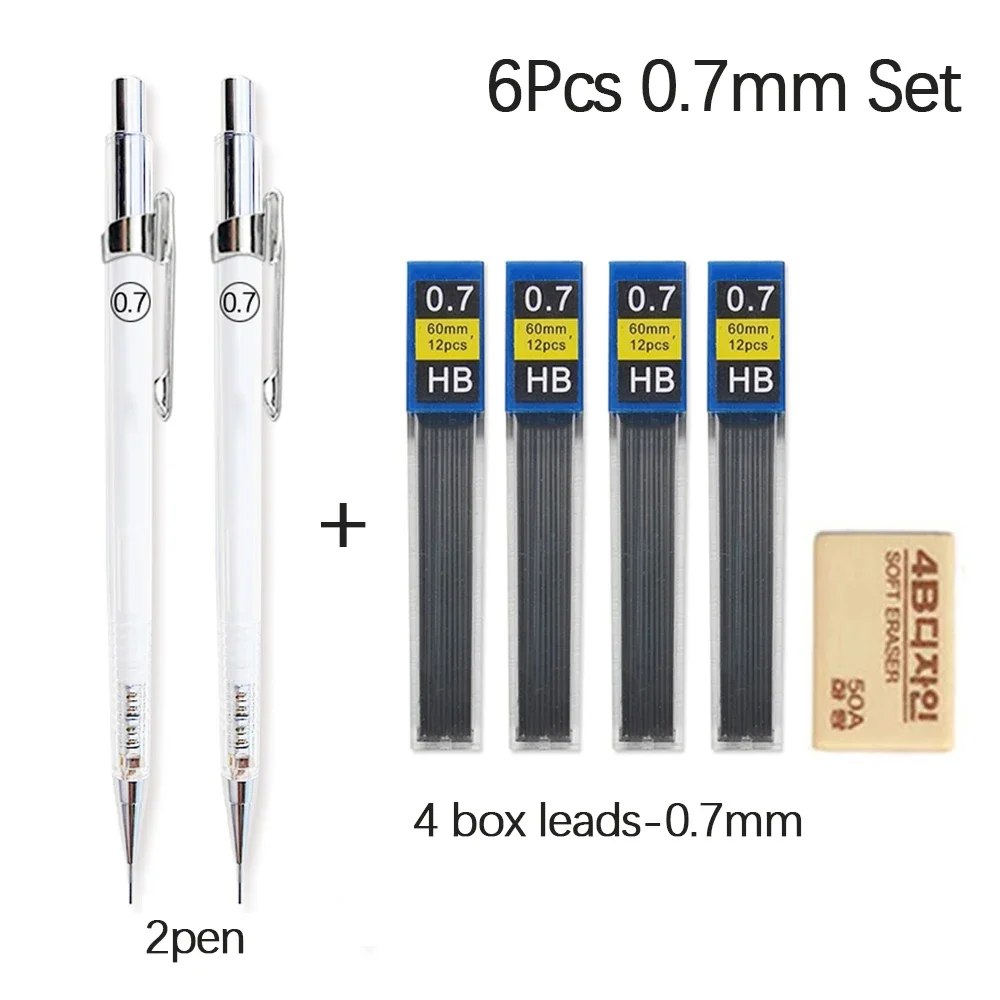 

Механические карандаши MROOFUL прозрачные