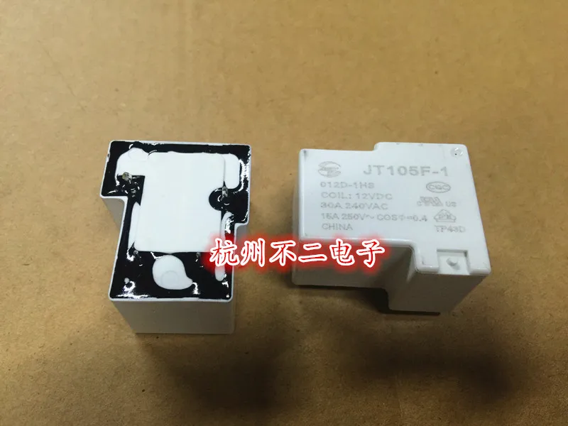 

JQX-105F JT105F-1-012D-1HS relay 4 feet normally open 12V 30A SLA T90