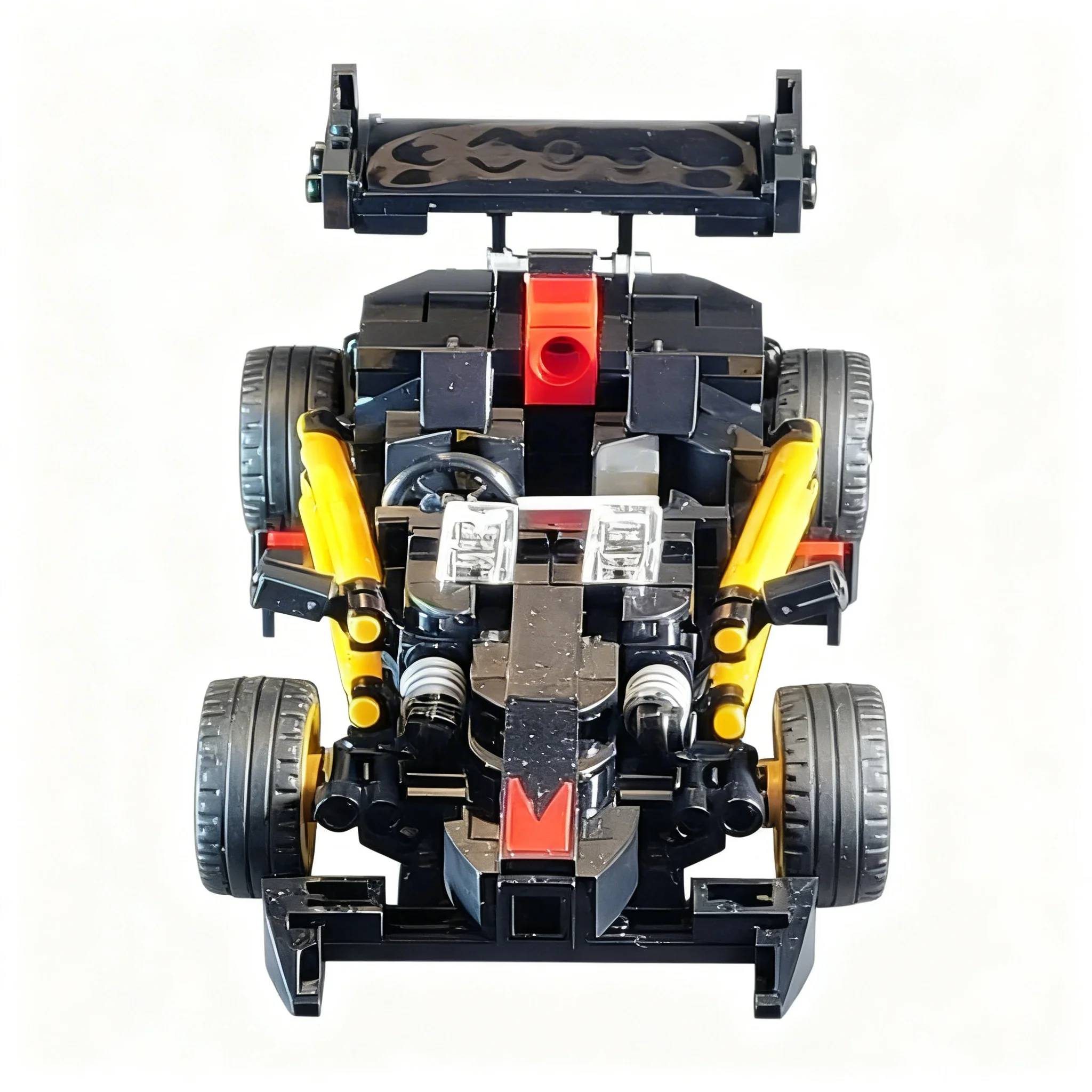 Фото 211 деталей MOC City Champions Ariel Atom V8, модель строительных блоков, архитектурный конструктор, рождественский подарок, игрушка для сборки, подарок на день рождения, образовательный конструктор. №3