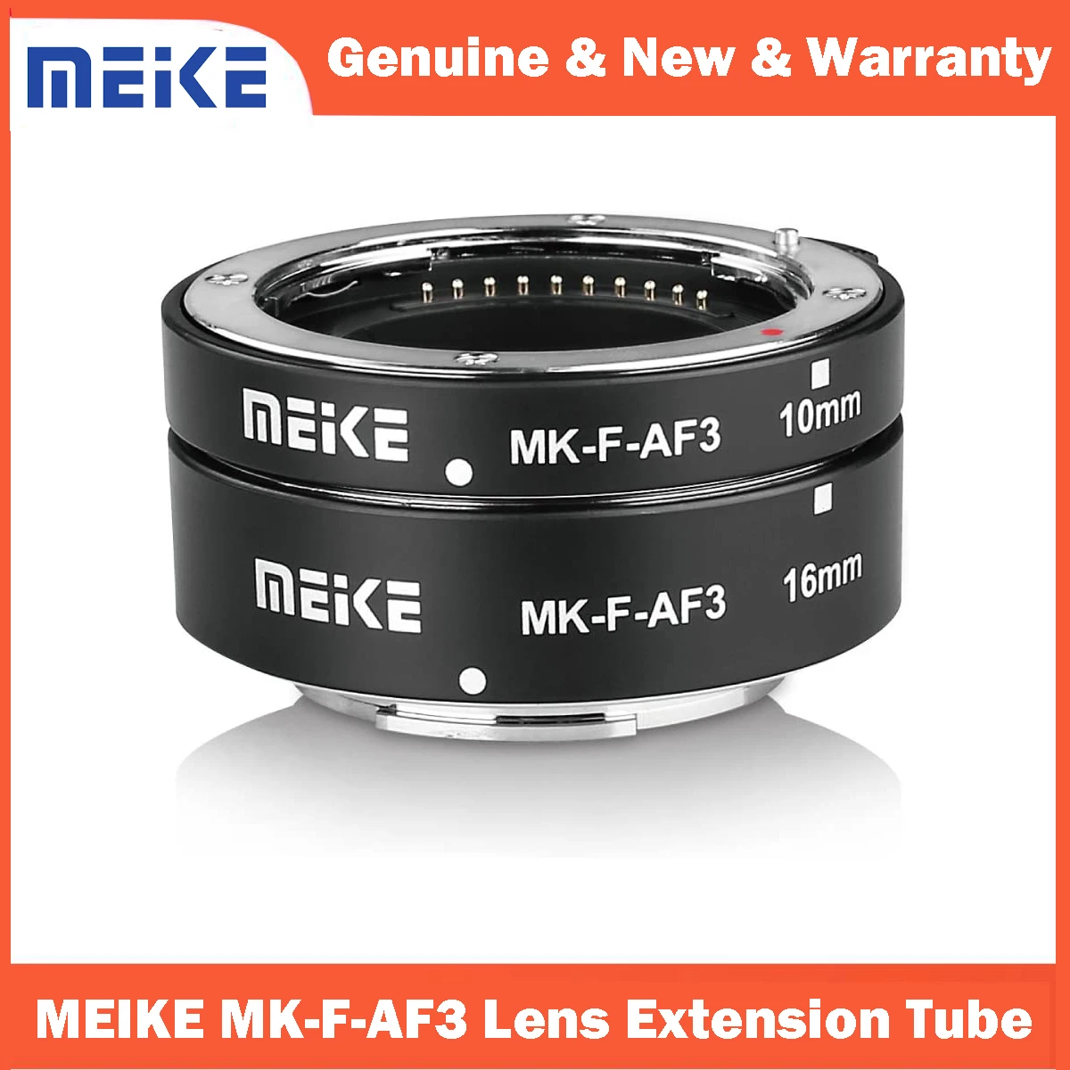 

MEIKE MK-F-AF3 Auto Fucus Macro Extension Tube for Fujifilm Mirrorless Camera X-T1 X-T2 X-Pro1 X-Pro2 X-T10 X-A1 X-E1 X-E2 X-E3