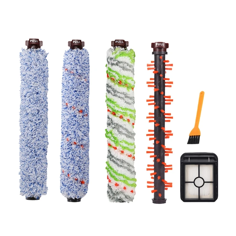 

5Pcs Main Brush Roller Multi-surface Pet Brush Filter for Bissell Vacuum Cleaner