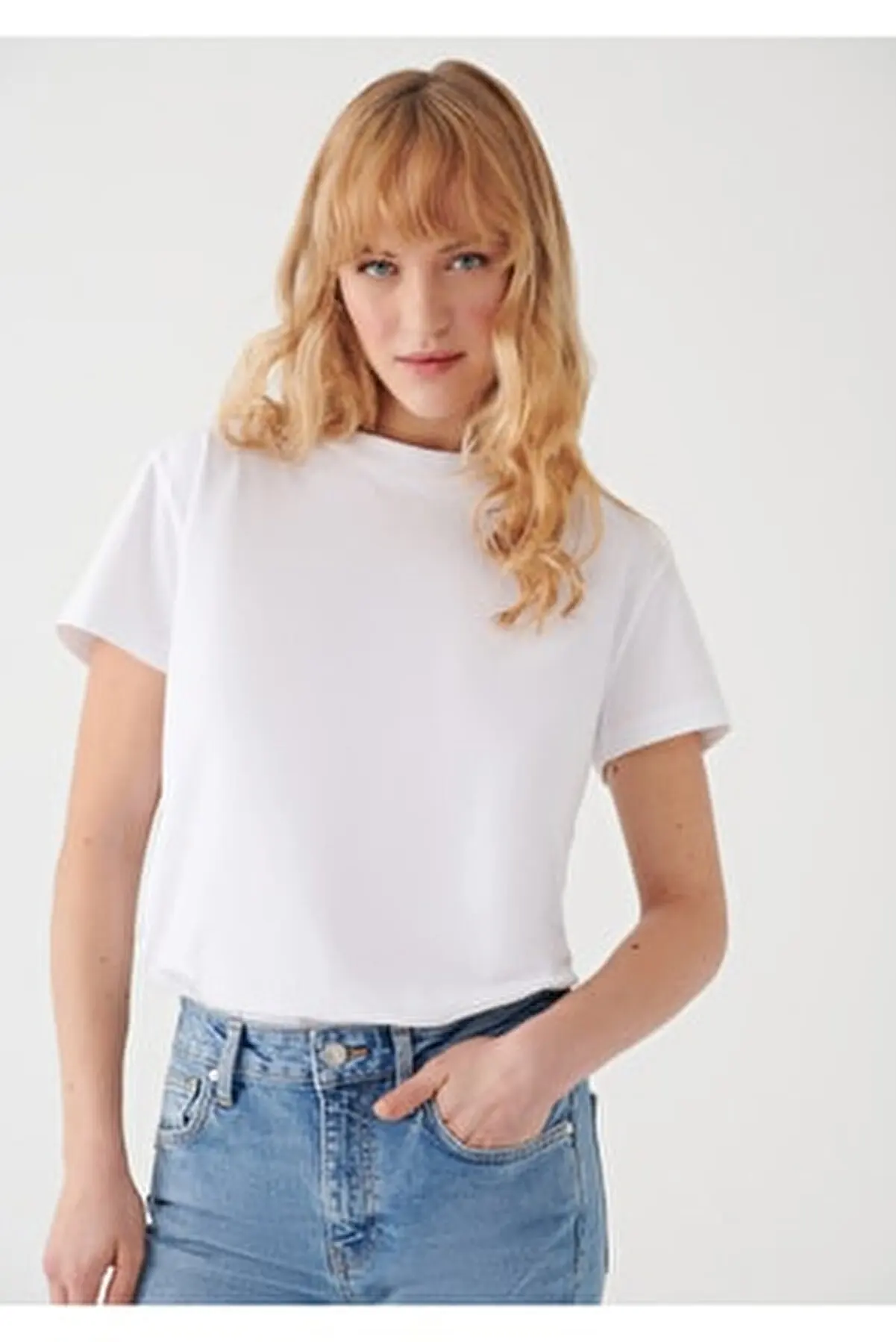 

White Basic Tshirt T-Shirts Blouse Top women's Tops Tees Summer Tee Shirt women's Summer Tee Shirt 94547343