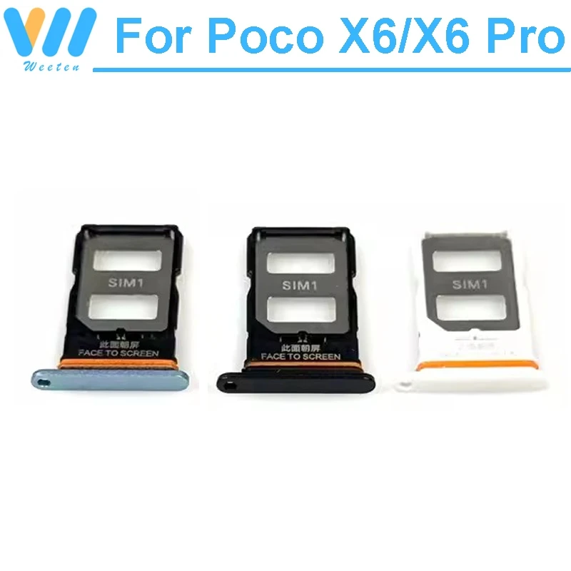 Слот для Sim-карты Xiaomi Poco X6 Pro слот SIM-карты кардридер держатель сменные детали