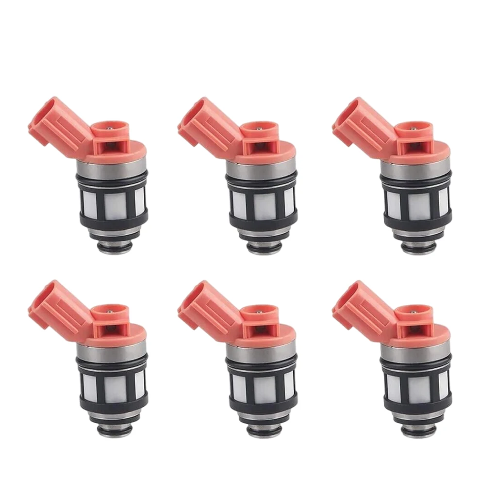 

6 Pieces Fuel Injector Set 166001800 166001801 fits for , Professional Accessories