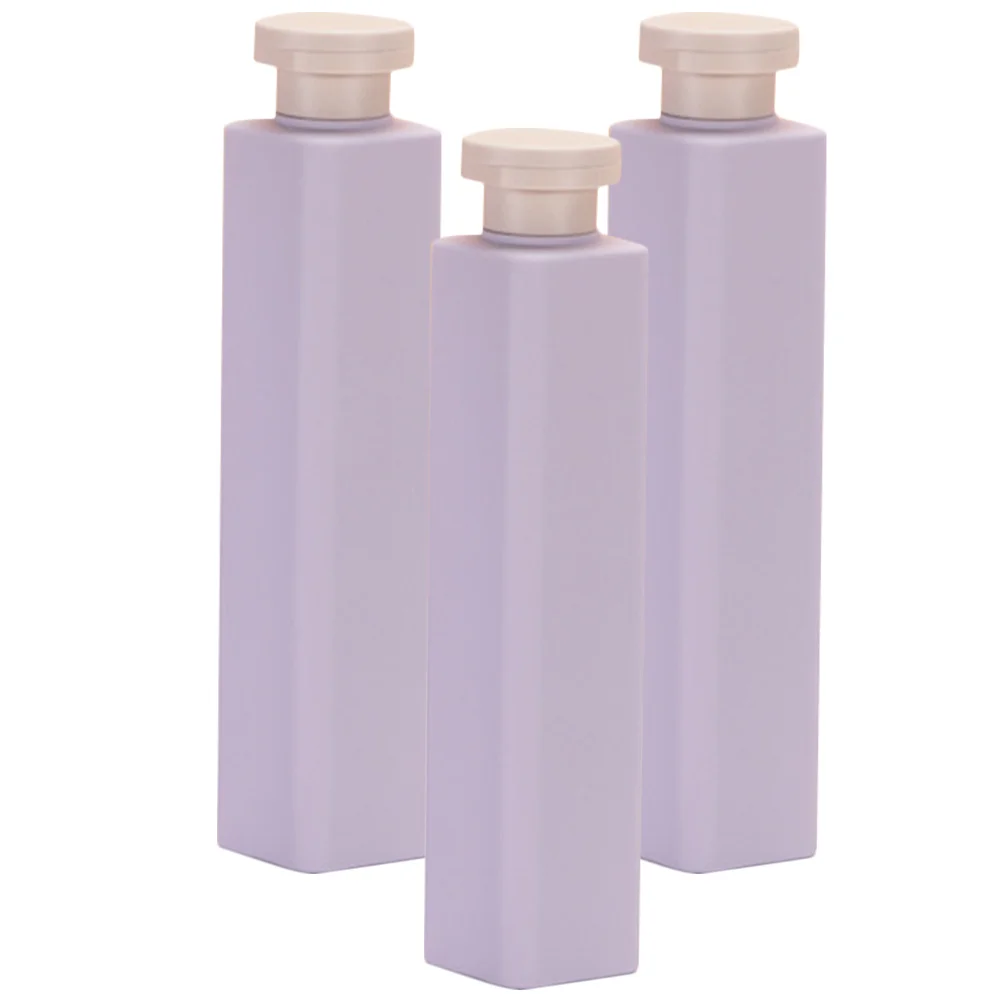 

3 Pcs Flip Soap Dispensers Liquid Filling Fliplok Nylon Shampoo Conditioner Bathroom Cap