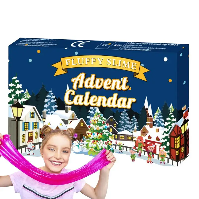 

24 PCS Advent Calendar Christmas Gift Box Countdown Calendar for Kids Children Boys Girls Christmas Surprise Advent Gift Box
