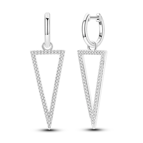 Серьги из серебра 925 пробы неправильной формы, блестящие циркониевые нежные серьги, женские изысканные ювелирные изделия, подарок для праздника и вечеринки