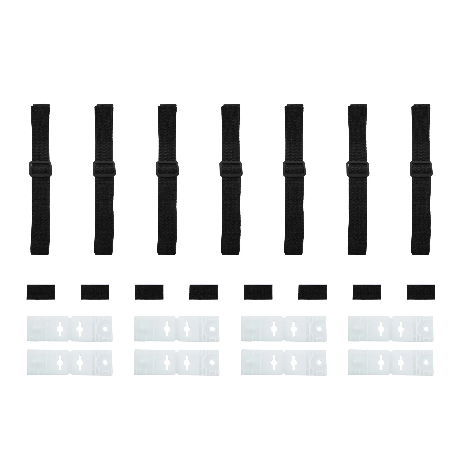 

24pcs/8kitts Swimming Pool Cover Roller Attachment Straps Kit Universal Solar Blanket Reel Nylon Webbing Strip Buckle Fasteners