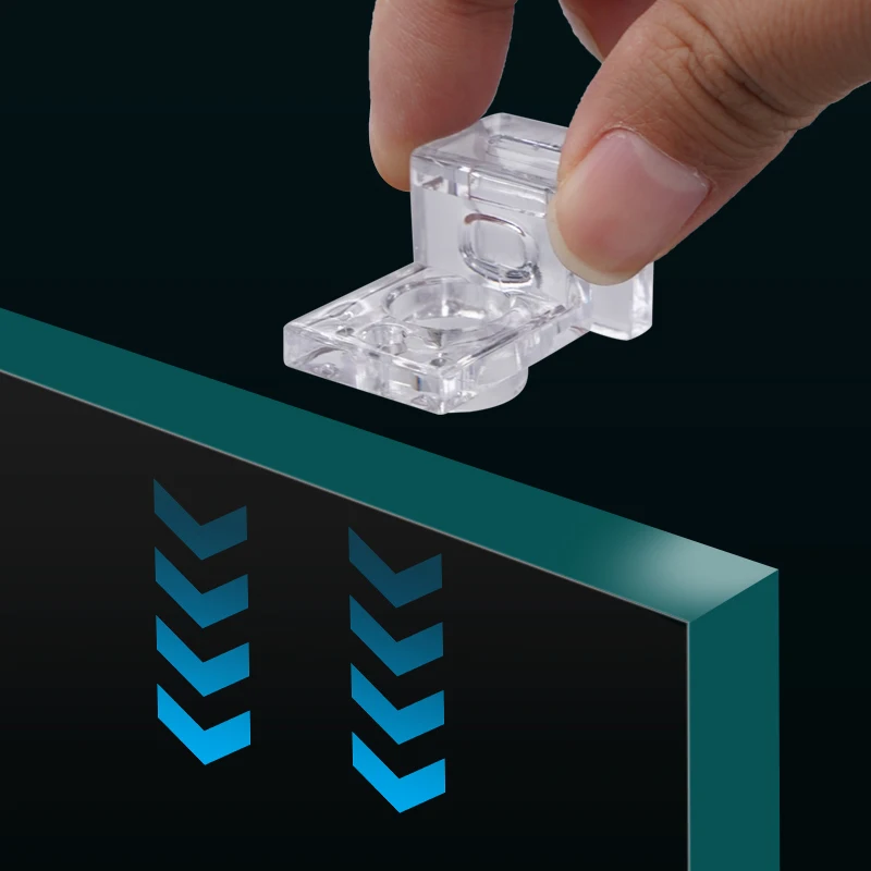 4/10 шт. держатель для крышки аквариума Толщина стен 5 5-15 мм