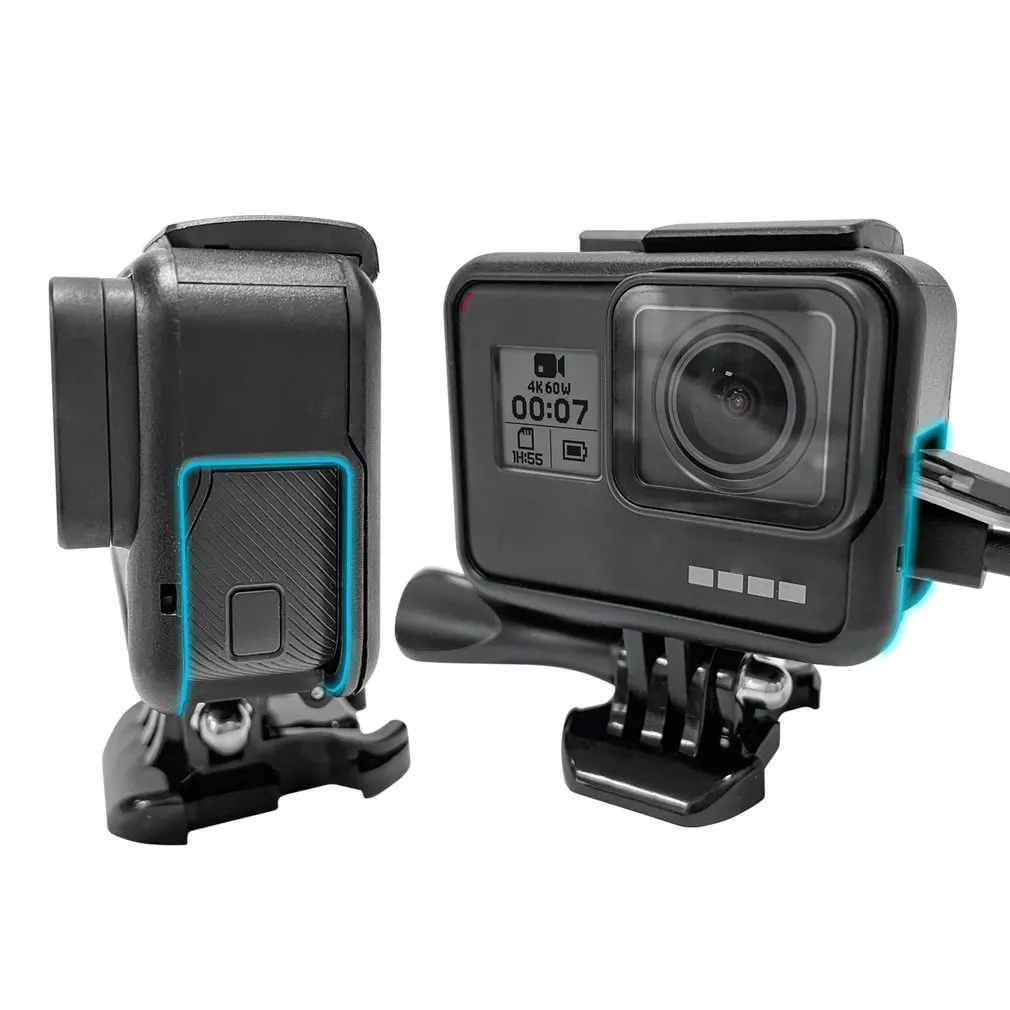 Защитный чехол со стандартной рамкой для Gopro Hero 4 plus 7 6 5 Session Go Pro Аксессуары