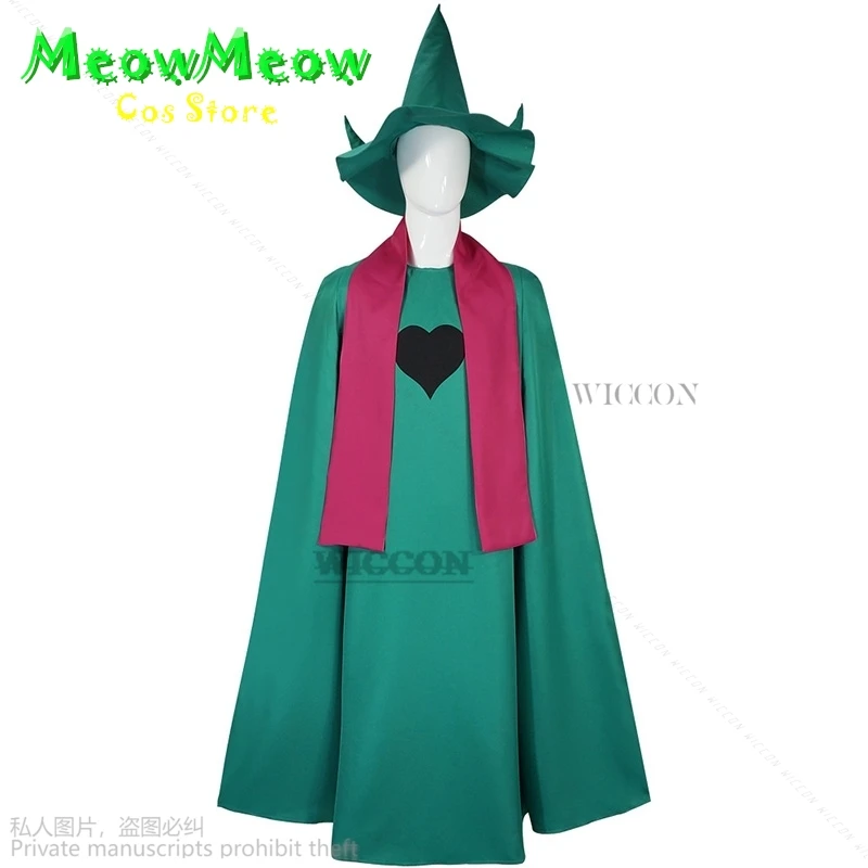 Игра Deltarune Cos Ralsei Spanton косплей фантастическая шляпа искусственная Маскировка