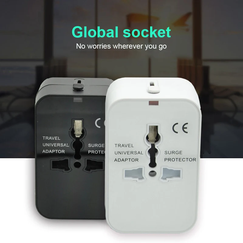 

Travel Charger Power Adapter With Usb Ports Universal Conversion Socket Worldwide Multifunctional Conversion Plug Fast Charging