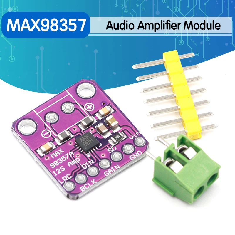 Усилитель Max98357 3 Вт класс D интерфейс разрыва I2s модуль ЦАП декодера безфильтровая