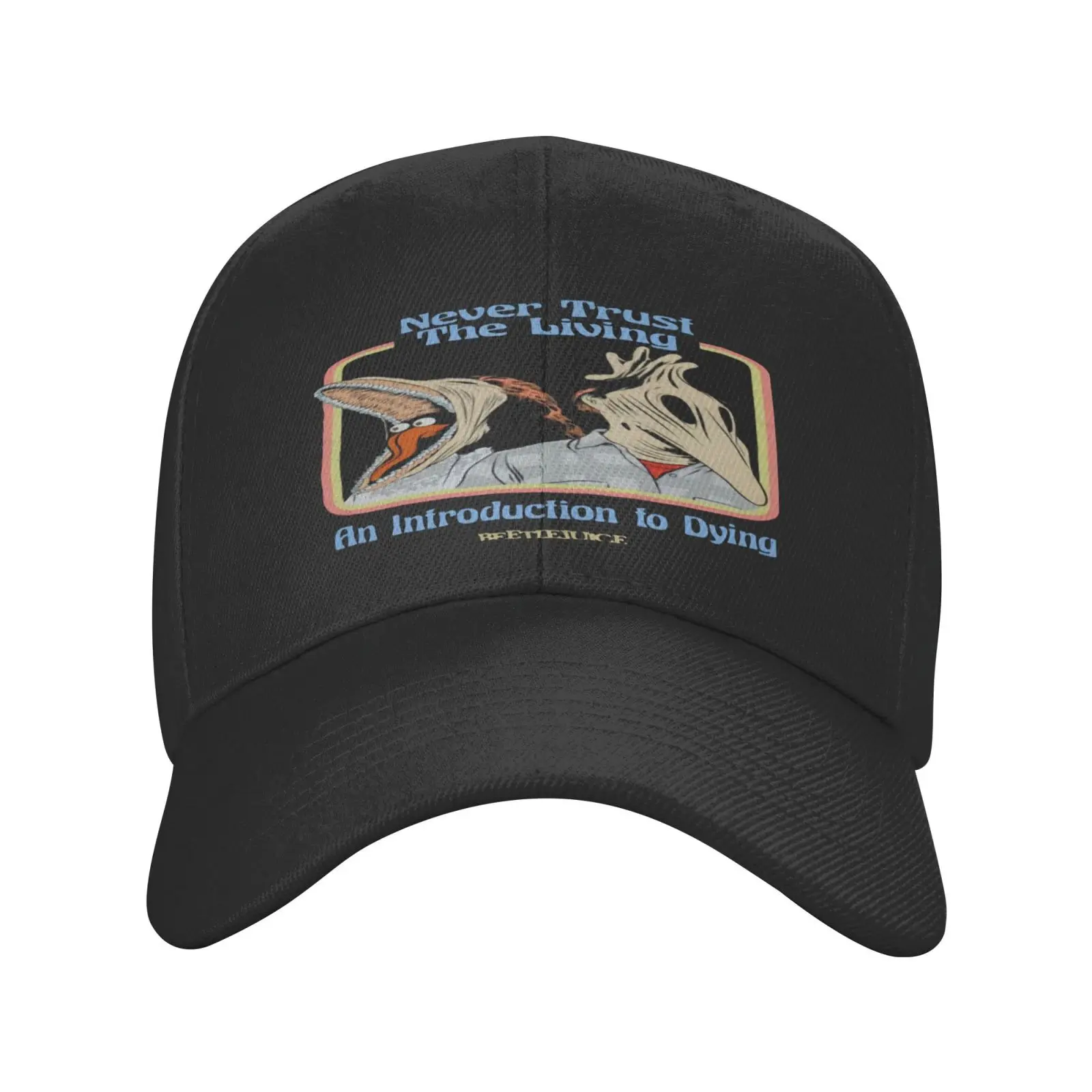 

Beetlejuice Dont Trust The Living Men's Cap Man Hat Beanies For Women Man Cap Woman Beret Cap For Boy Cap For Boy Hats For Men