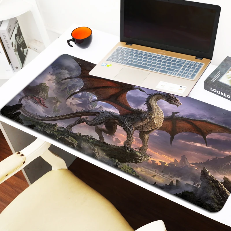 

Pc Gamer Cabinets Desk Pad Dragon Anime Mouse Mat Mats Large Computer Desks Cabinet Games Mause 900x400 Xxl Keyboard Kawaii Cute