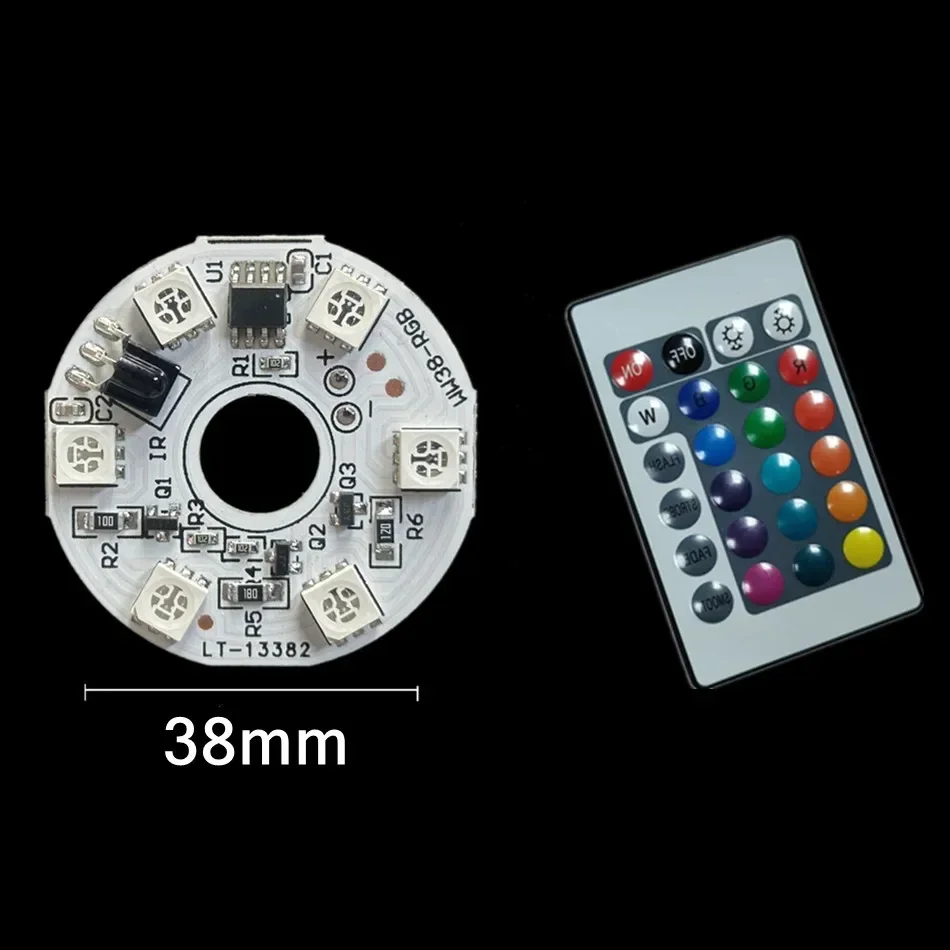 

RGB светодиодная доска для лампы 5В 2Вт 16 цветов