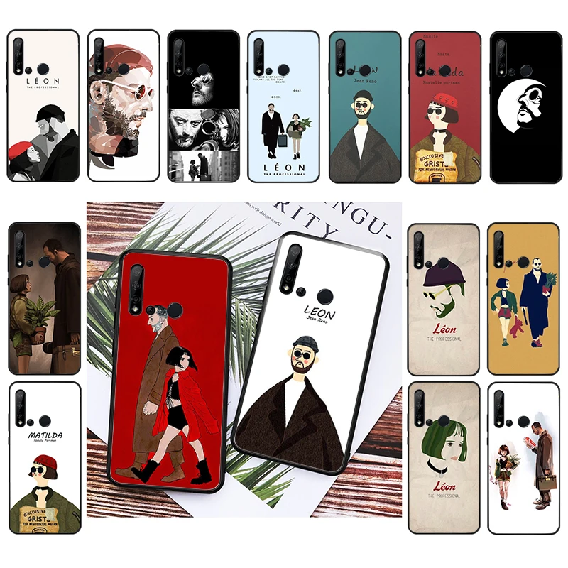 

Phone Case For Huawei P50 Pro P30 P40 Lite P40Pro P20 lite Mate 20 Pro Mate 50 Pro P Smart Leon Matilda Natalie Portman Capa