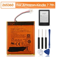 original rechargable battery 265360 for amazon kindle 7 7th 265360 03 58 000083 58 000151 battery 890mah tools