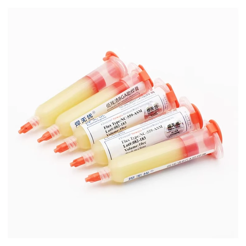 

Паяльная паста HanwuYou NC-559-ASM-UV 10 куб.см