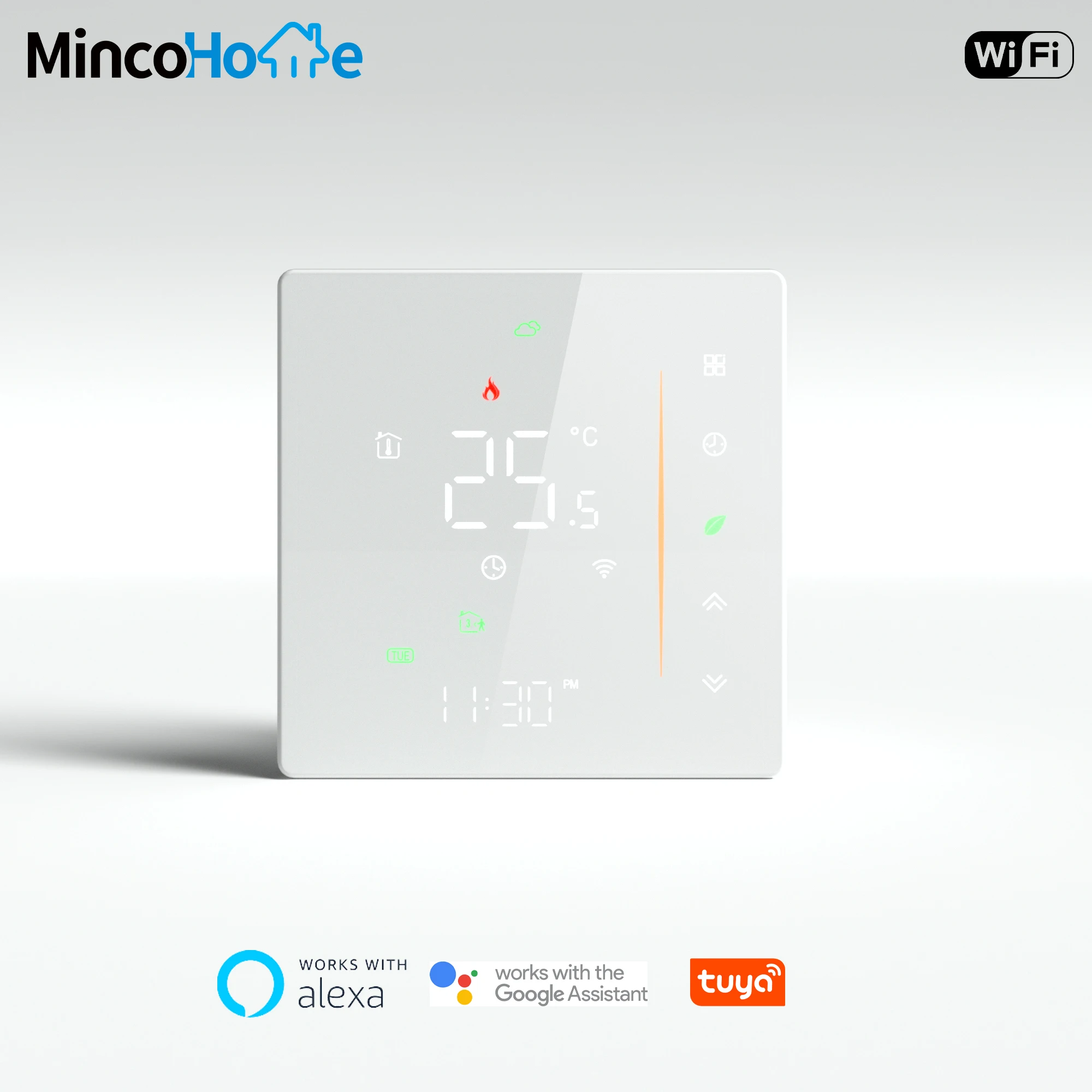 

Smart Wifi Thermostat Temperature Controller of Water/Electric Floor Heating Gas BoilerTuya/Smart Life Alexa/Google Home
