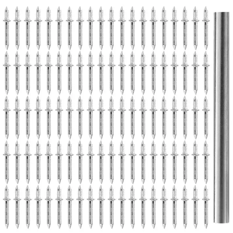 

Нержавеющие двусторонние гвозди для плинтуса