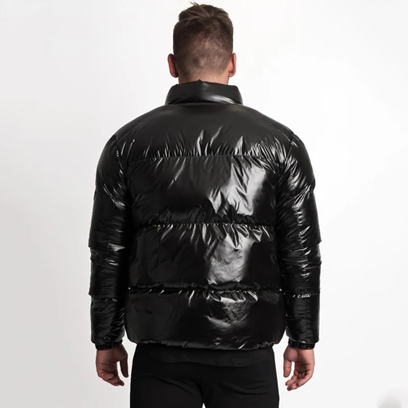 Winter New Warm Cotton Jacket Gym Sports Leisure Hooded Zipper Jacket Men Casual Loose Padded Jacket casual trendy cottonclothes