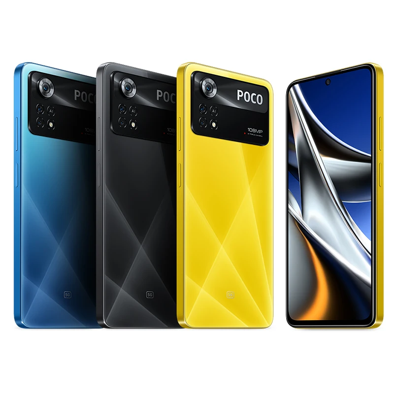 Cena Wersja Globalna POCO X4 Pro 5G Smartfon Snapdragon 695 128GB/256GB Kamera 108MP 120Hz Wyświetlacz AMOLED 67W Turbo ładowanie NFC