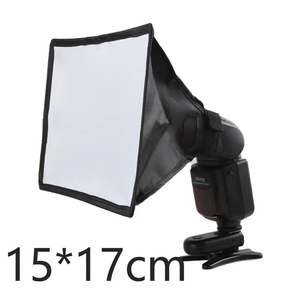 

Universal Portable Camera On-top Soft Box 15*17cm Mini Softbox Flash Diffuser for Camera Flash Yongnuo Cano