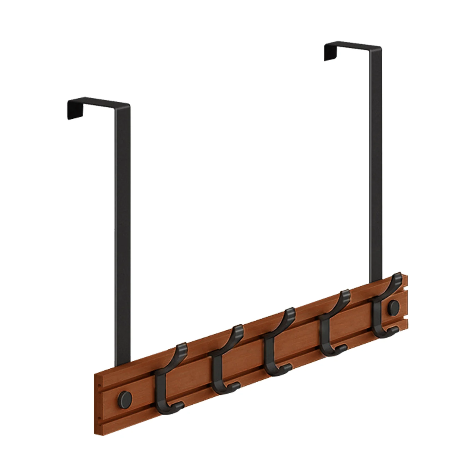 

Multifunctional Movable Hat Coat No Drilling Over Door Hook Space Aluminum Bathroom For Hanging Heavy Duty Rustproof Home Decor