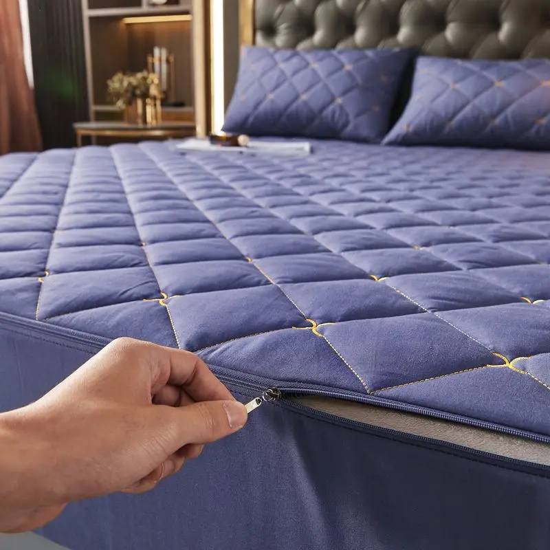 Съемный шестисторонний Универсальный Новый утолщенный стеганый чехол на матрас