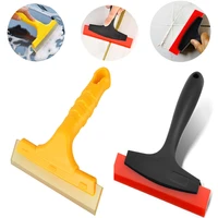 practical silicone cleaning scraper shovel car film glass clean wiper tile gap grout filling tool home decor wallpaper scraper