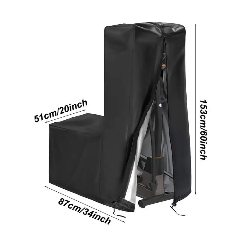 Чехол для беговой дорожки пылезащитный водонепроницаемый чехол из ткани Оксфорд