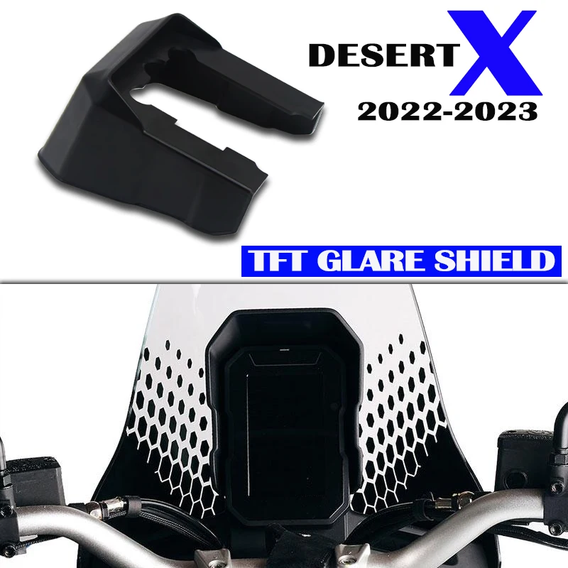 

Desert X Accessories TFT Anti-glare Protection for Ducati DesertX Desert X Dash Screen Glare Shield TFT Sun Visor Instrument Hat