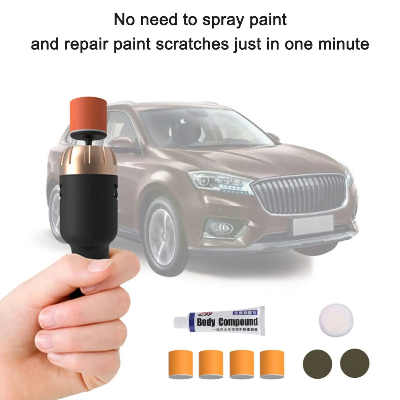 

Car Scratch Remover Kit Car Scratch Repair Machine Tool Scratch Anti Polishing Repair Scratch Repair Wax Styling Car Cream G7l8