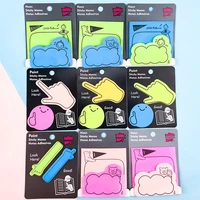 1pcs kawaii sticky notes notebook scrapbooking journal sticker cute student planner memo pads sticky notes stationery cute thing