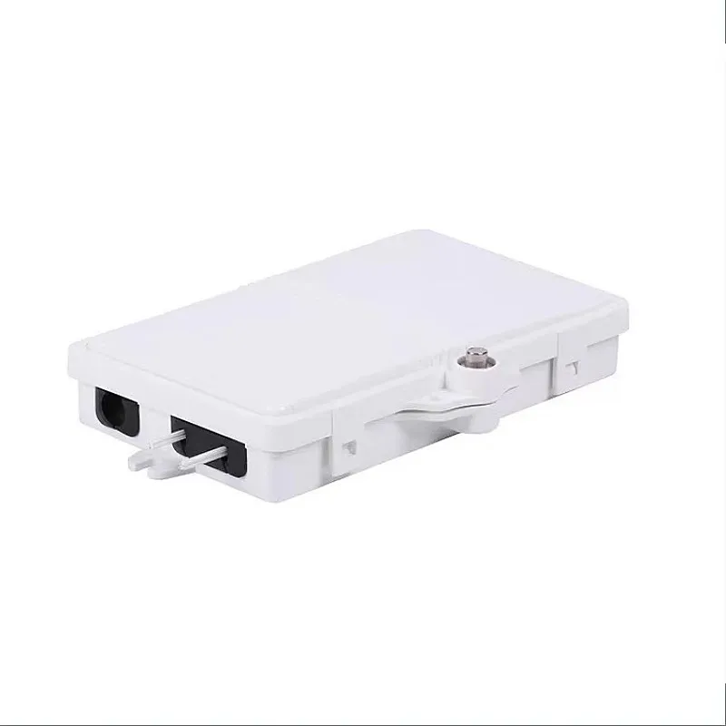 Wall Mounted FTTH Distribution Box 4 Core Fiber Splitter Box Outdoor Fiber Junction Box FTTX Distribution Box, Box Divider