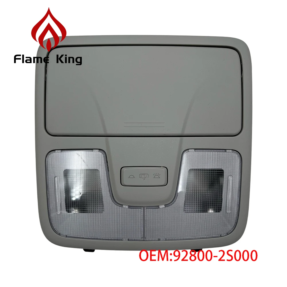 

Плафон освещения салона Flam King для Hyundai Tucson IX35 2010-2013, лампа для чтения, держатель для очков, 92800-2S000, блок ламп потолочной консоли