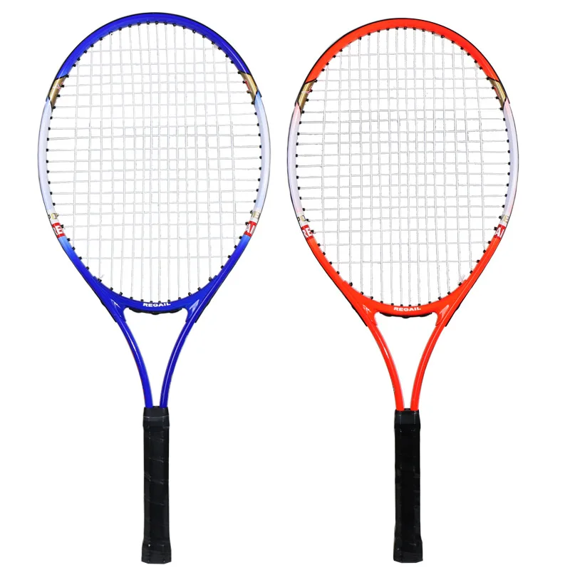 Tennis Racquet 27 Inch Aluminum Alloy Adult Junior Tennis Racquet Tennis Training Racquet Sports